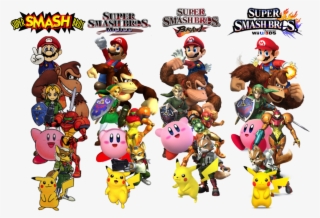 My Edits Gaming Pokemon Nintendo Wii Games Nintendo - Todos Los Super Smash Bros