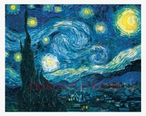 Blue Starry Night By Vincent Van Gogh 2 - Starry Night