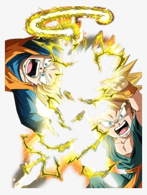 Effect For Super Saiyan Gotenks - Gotenks Ssj Dokkan Battle