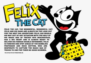 Felix Description Official - Felix The Cat With Bag