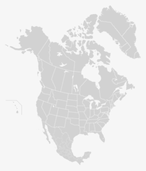 North America Subnational Division Map - Saint Elias Mountains Map