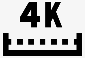 This Is A Square, With The Top And Bottom Lined With - 4k Icon