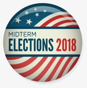 Russian National Is Charged With Conspiracy To Interfere - Vote Pin Retro Midterm Elections Vote Button Clipart
