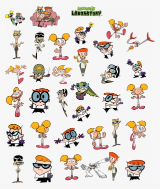 Dexter S Laboratory Ilration Cartoon Character - Dexters Lab Character Names