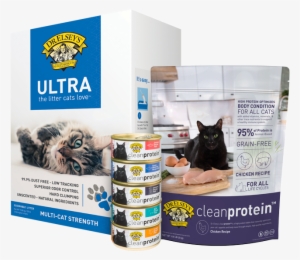 Elsey's Litter And Clean Protein Food Products With - Precious Cat Ultra Premium Cat Litter 20pound