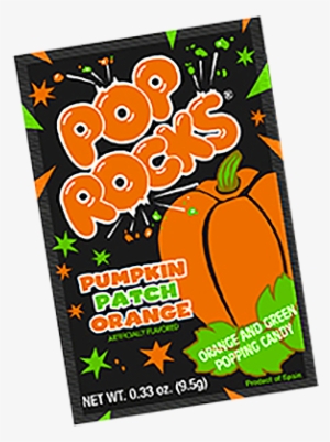 Pop Rocks Pumpkin Patch Orange Popping Candy - Pop Rocks Candy