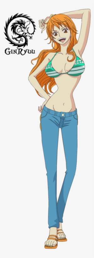 One Piece, Nami, And Render Manga Image - Png One Piece Nami