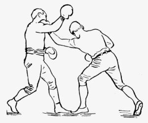 Athletics And Manly Sport - Boxing Line Art Png