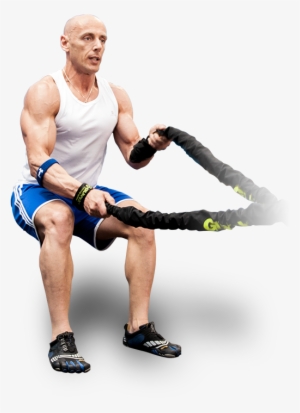 Push Or Pull Against Resistance Of The Rope And Add - Battle Ropes Exercise Png