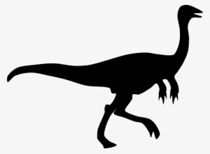 Gallimimus Shadow Svg Clip Arts 594 X 439 Px
