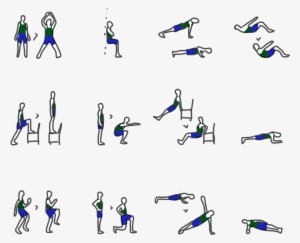 Kirk's No Look 7 Minute Workout Page - Exercise For Burn Patient