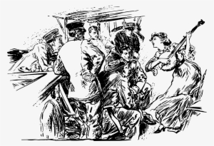 This Free Icons Png Design Of Banjo Lady