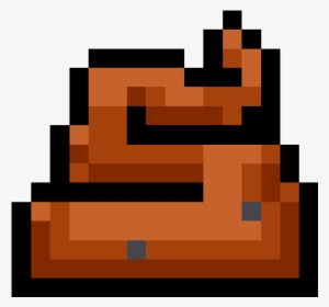 Poop - Pixel Art Youtube Logo