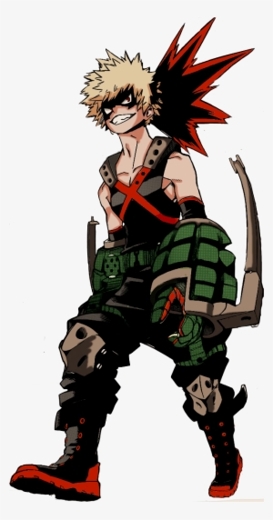 Anime Transparent Badass - Bakugou Katsuki