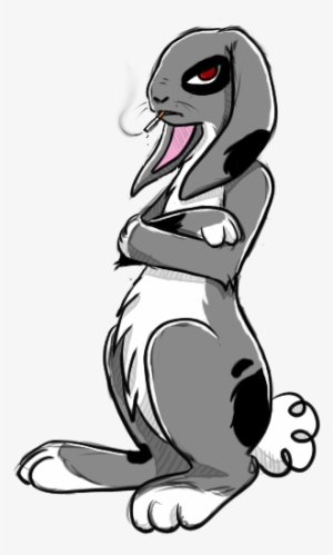 Jpg Transparent Stock Collection Of Free Illusion Download - Badass Bunny