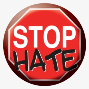 Button - Stop Hate - Discrimination Of Cyber Bullying