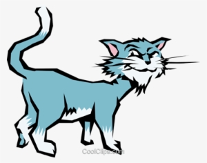 De Dibujos Animados Del Gato Libres De Derechos Ilustraciones - Clip Art