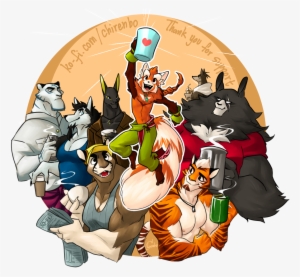 I Did Some Art For My Ko Fi Account - Chirenbo