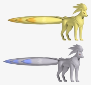 Houndoom And Ninetales - Ninetales Model