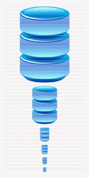 Database Icon From Basic Icons For Vista - Majorelle Blue