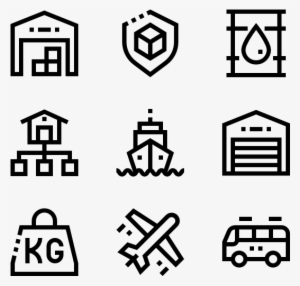 Transportation And Logistic - Cosmetic Icons