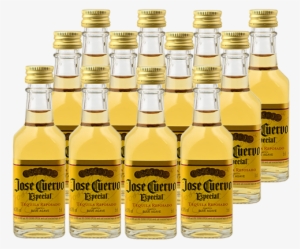 Jose Cuervo Gold Especial Tequila 5cl Miniature 38% - Jose Cuervo Especial Tequila, Gold - 375 Ml