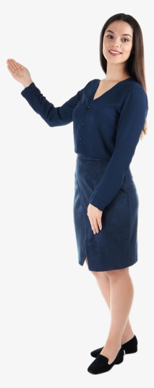 Bigstock Beautiful Young Business Woman 177964612 Clipped - Beautiful Business Woman Png