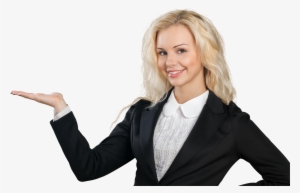 Blonde Business Woman Website Design - Business Woman Transparent Images Free