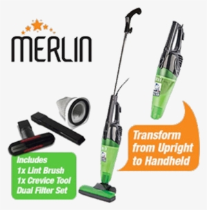 Green Merlin Mini Vacuum Cleaner - Gift Emporium