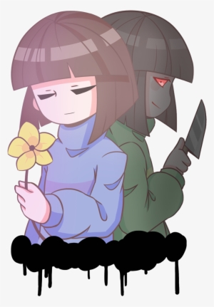 Frisk And Chara By A - Frisk And Chara Drawings