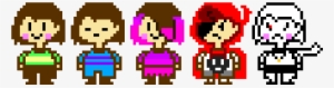 Chara,frisk,betty,red And Cross Chara - Cross Chara And Betty