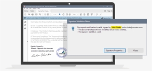 Of Their Unique Private Signing Key This Ensures Non-repudiation, - Electronic Signature