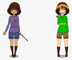 Kisekae - Chara And Frisk Costume