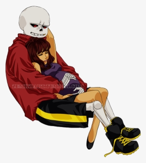 Underfell Frans, With A Pregnant Frisk - French Language