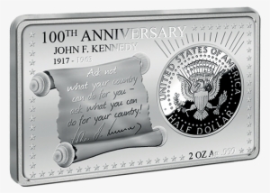 Png - Jfk Coin And Bar