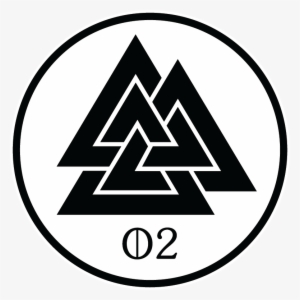 Odin 2 Logo - Cafepress Valknut Sticker Square Bumper Car Decal 3