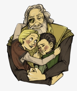 Odin's Arms By Captainashletart - Odin And Loki Fanart