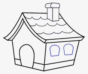 How To Draw A Cartoon House In A Few Easy Steps - Drawing