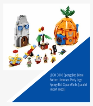 Lego 3818 Spongebob Bikini Bottom Undersea Party Lego
