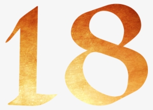 18 Numero Png