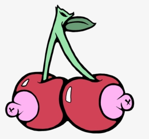 Cherry Boob Pin