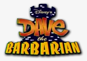 Dave The Barbarian Logo - Toon Disney