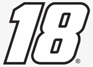 Number 18 Images - Kyle Busch 18 Png