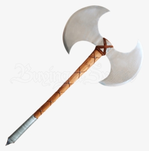 Double-bladed Barbarian Battle Axe - Double Bladed War Axe