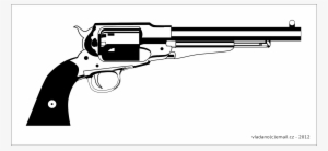 This Free Icons Png Design Of Revolver Remington 1858