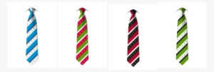 All Four Schools Barbarian Ties
