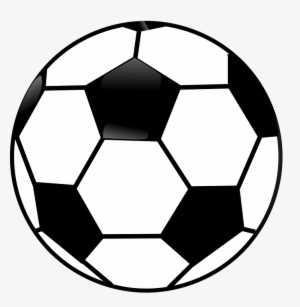 Bola De Futebol, Bola, Preto E Branco, Vôlei, Esportes - Football Clipart