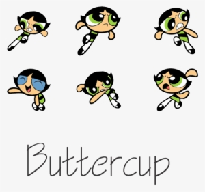 Buttercup The Powerpuff Girls Vector Characters - Powerpuff Girls Buttercup
