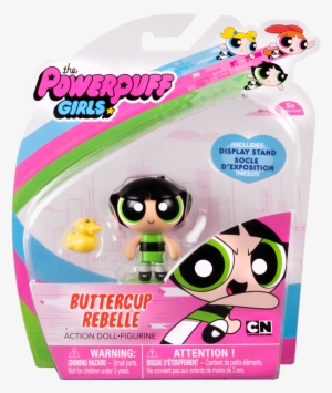 Powerpuff Girls Action Doll Buttercup Power Puff Png - Power Puff Girls 2-inch Blossom Belle