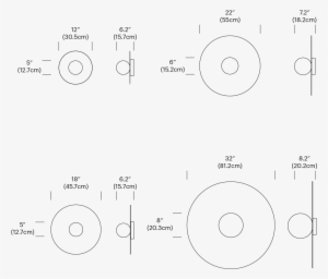 Bola Disc Flush - Circle
